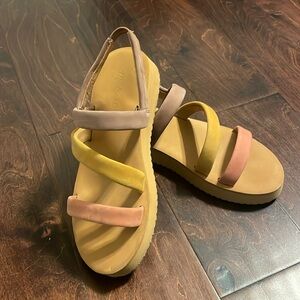 Madewell platform sandals